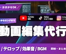 動画編集代行します ショートからロングまで丸投げOK！高品質な動画に仕上げます イメージ2