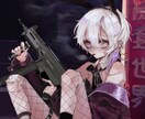 雰囲気のあるアイコンや一枚絵などお描きします 可愛い系から耽美系までお描きできます！ イメージ3