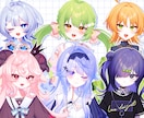 キャラデザからモデリングまで一括で制作します 高可動域でかわいいモデルをお作りします！ イメージ4