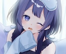 透明感のある少女らしいイラスト制作いたします 衣装まで世界観を大切に制作いたします。 イメージ2