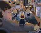 同人商業利用OK！オーダー絵お描きします 背景あり、カラー1枚絵をお描きします。 イメージ3