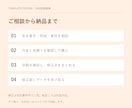 お店のＳＮＳ投稿画像を３枚作成します ５つの用途の見本から、文章と色を整えます イメージ4