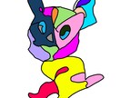 個性的なイラストを描きます 個性的な『え』がイラストを描きます！ぜひー イメージ1