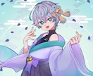 商用可◎ふんわり可愛い、かっこいいイラスト描きます SNS用・一枚絵・サムネイル・グッズ用など幅広く承ります！ イメージ9