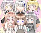 アイコンやヘッダー等に使えるイラストを描きます 3頭身デフォルメの可愛い絵柄が特徴です♪ イメージ4