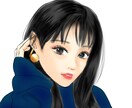 おしゃれでかわいい似顔絵アイコンお描きします SNSに最適なアイコンです。その他似顔絵、挿絵もお受けします イメージ4