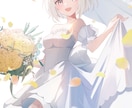 クオリティ重視！透明感×綺麗可愛いイラスト描きます 一枚絵・Live2Dパーツ分け立ち絵・歌みた・キャラデザも イメージ6