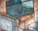 可愛いらしい水彩イラストを描きます あなただけの世界を表現します！ イメージ5