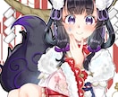 可愛い女の子の1枚絵を制作します SNSアイコン、サムネイル、グッズ、全身立ち絵など イメージ3