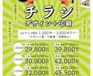 キレイなだけじゃなく効くチラシを作成します デザイン制作だけでなく、ご要望に応じて印刷まで承ります。 イメージ2