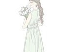 ガーリーなアイコン・イラストを作成します ガーリーな女の子のイラストが得意です! イメージ2