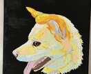 ペットのキャンバスボードお描きします カラフルなアート風キャンバスボード飾りませんか？ イメージ5