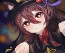 キャラクターイラスト丁寧に作成してます 女性顔のアイコンやスマホの壁紙など受付ます。 イメージ1