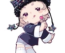 良コスパ！SNSアイコンサイズのイラスト描きます 多ジャンル対応！量産・地雷系からポップなイラストまで幅広く イメージ1