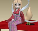 SDキャラクターの３Dモデリングをします あなたのSDキャラクターをフィギュアに！ イメージ3