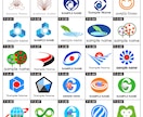 会社の顔を力強く!選ぶだけで完成のロゴを売ります サンプルから選んで会社名等を送るだけ。簡単にお安く完成します イメージ6