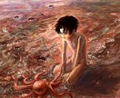 海と男性のイラスト描きます 海と男性をモチーフにしたイラスト描きます イメージ4