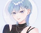 アイコン、一枚絵、華やかで繊細なイラスト描きます 商用利用、SNSアイコン・配信用など イメージ3