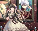 キャラクターイラスト（キャラクター2体）承ります 観賞用、壁紙用など、高い品質保証、キャラクターイラスト一枚！ イメージ3