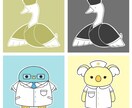 商用利用OK！ゆるキャラをデザインします あなたの企業・団体・地域を、ゆるキャラでPRしませんか？ イメージ4