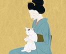 浮世絵風のイラストをPOPな感じでご提供します 歴史好きで歴史に詳しいイラストレーター・デザイナー イメージ9