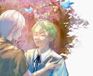 繊細なタッチで目を引くイラスト制作します 1枚絵/立ち絵/サムネ/アイコン/SNS用イラストetc. イメージ8