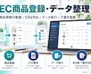 EC商品登録・データ整理を代行します 楽天・Yahoo!・Amazon等の商品登録やCSV整形対応 イメージ1