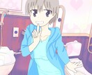 アイコン個人鑑賞表紙挿絵百合のアニメ風に描きます みんなが恋するかわいいキャラクターを描きます❗ イメージ4
