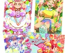 インパクトのあるデフォルメキャラ描きます アイコン、サムネイル使い方色々！ イメージ1