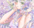 1枚絵イラストをお描きします 使い方は自由！アイコン・ヘッダー・サムネイルなどに＊ イメージ6