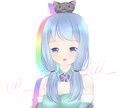 アイコン,オリジナルイラスト描かせていただきます 男女どちらでも/オリキャラなどを参考に イメージ3