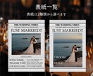 英字新聞風⭐️プロフィールブックが簡単に作れます 英字新聞風/canva/スマホok/結婚式/テンプレート イメージ5