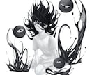 幅広いキャラクターの立ち絵描きます かっこいいも可愛いも幅広い層のキャラクター立ち絵を描きます! イメージ1