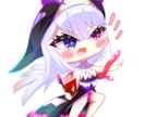 デフォルメのキャラクター立ち絵を作成します 色鮮やかでポップな絵柄で作成します絵柄合わせもある程度可能 イメージ5