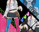 アイコンなど、イラスト全般お描きします かっこかわいいキャライラスト！ イメージ5
