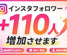 日本人インスタフォロワーを＋110人増加させます SNSで伸び悩んでいる方、SNS始めたての方におすすめ！ イメージ1