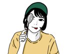 ゆるゆるでシンプルな絵をかきます 女の子イラストが主です。シンプルに描きます。 イメージ3