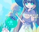 等身立ち絵からデフォルメまで！イラスト制作します ポップな絵柄が特徴の立ち絵・アイコン・一枚絵等お求めの方へ イメージ8