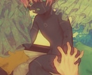 キャラクターの個性溢れる一枚絵を制作します ポップなものからホラーなものまで様々なイラストを描きます。 イメージ4