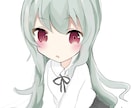 SNSなどのアイコンを描きます 可愛い女の子のイラストを描くのが得意です。 イメージ2