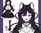 Vtuberモデルを高クオリティで制作します パーツ分けからモデリングまで一括制作できます！ イメージ2