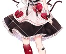 透明感のある女性キャラデザ、イラスト制作いたします つやっとした透明感のある塗りのイラストいかがですか？ イメージ4