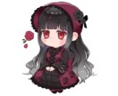 限定2枠！商用◎デフォルメイラスト作成します アイコンやグッズ、動画などに使えるイラストを作成します イメージ3