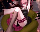 目を引く女の子のイラストをお描きいたします SNSアイコンや歌ってみたなどに！ イメージ2