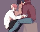 人物イラスト作成します アイコンやヘッダー、1枚絵にどうぞ。 イメージ5
