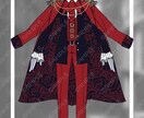 キャラクターの衣装デザイン画作成します 実績作りの為に１２月まで最低料金で対応しております。 イメージ2