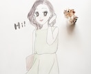 あなたの写真をもとに似顔絵を描きます( ´ ▽ ` )ﾉ イメージ1