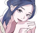 リアルめでアンニュイなイラスト描きます アンニュイな似顔絵を描きます。(主に女性) イメージ1