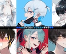 透明感のあるイラスト/キャラデザを致します 個人/企業、お気楽に相談ください〜立ち絵アイコンなど イメージ1