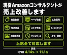 モニター価格実施中！Amazon売上UPします 商品ページ改善、AI画像作成、広告運用まで丸ごと対応可能 イメージ1